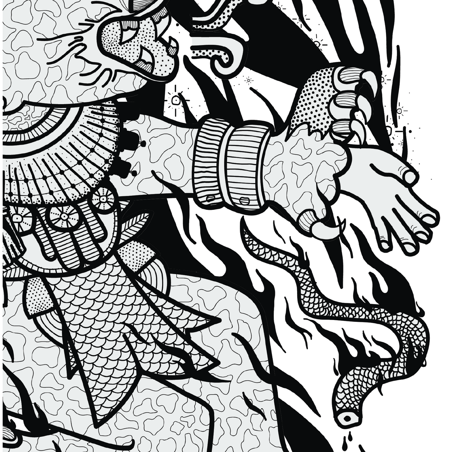 Jaguar©Warrior print